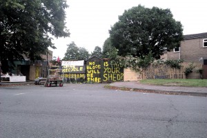 sweets way barricade